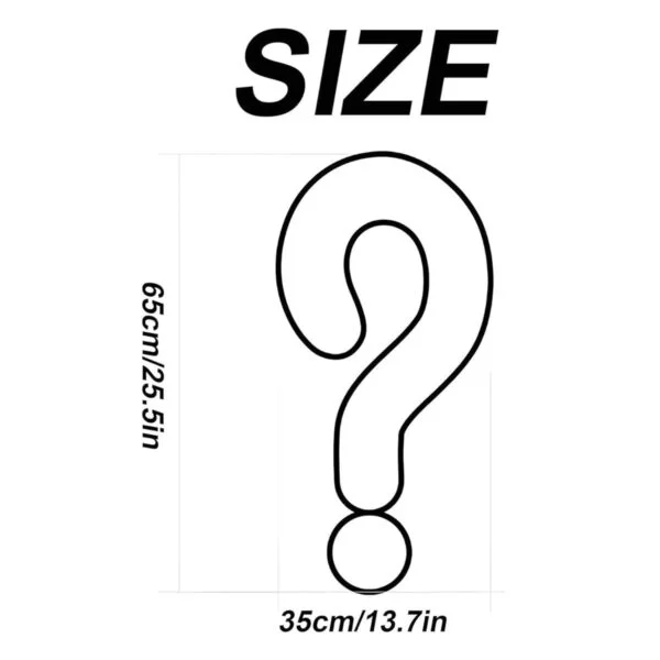 3me Lifestyle Portable Question Mark Pillow Memory Foam Travel Neck Pillows Ergonomic Neck Support Cushion For Sleeping Rest On Airplane Car Train And At Office And Home Use - Image 5